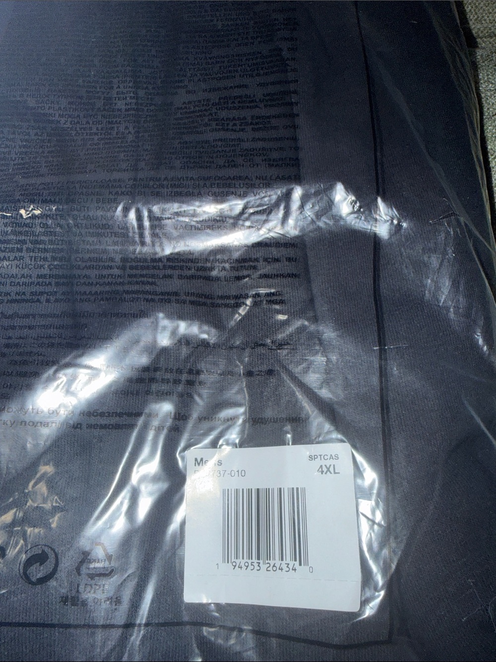Nike Black Standard Taper leg jogging pants - Picture 4 of 5